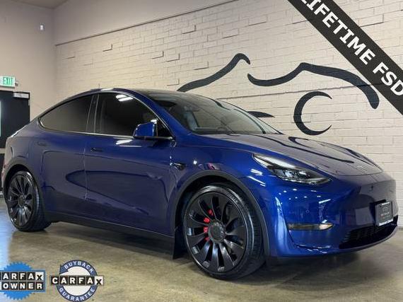TESLA MODEL Y 2022 7SAYGDEF8NF467777 image